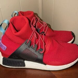 Size 11- Adidas NMD_XR1 Winter Mid Scarlet EUC